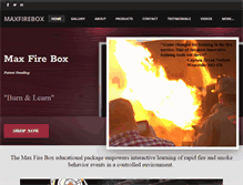 Tablet Screenshot of maxfirebox.com